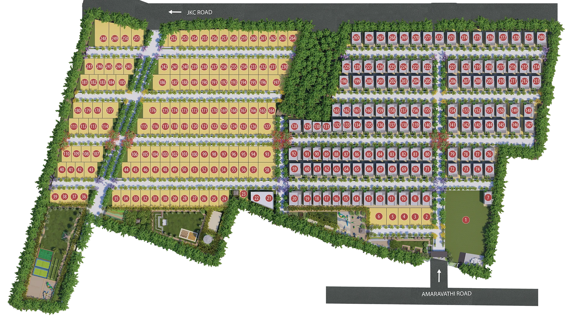 Luxurio Master Plan - JKC Road
